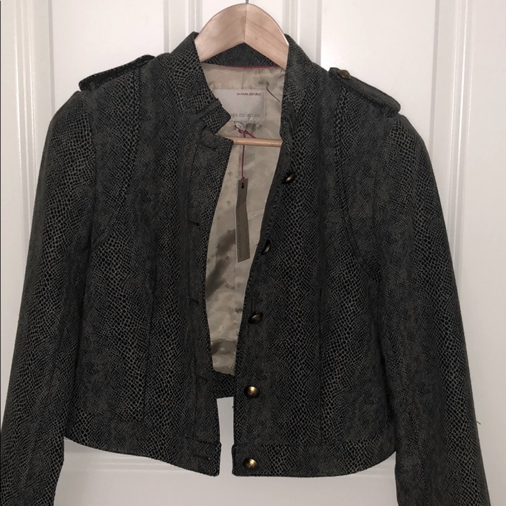 Python Cropped Jacket - Picture 3 of 8
